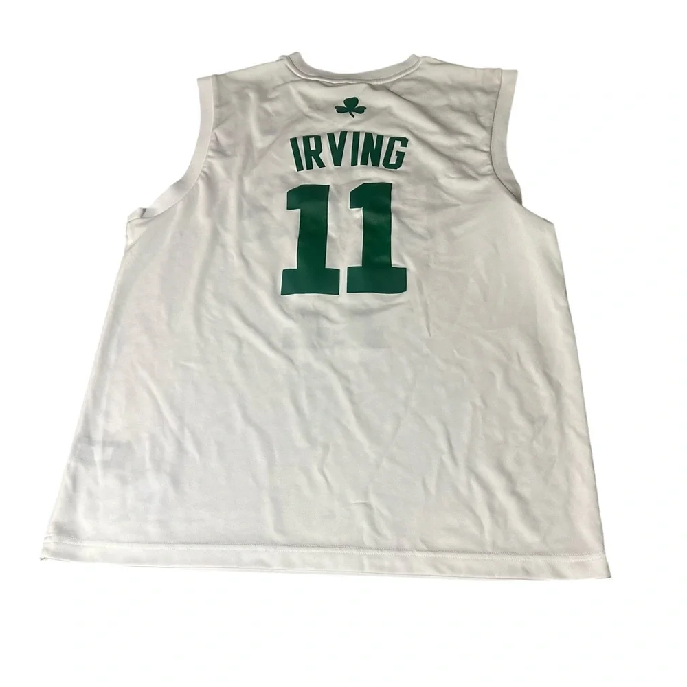 Adidas Men Boston Celtics Kyrie Irving Away Jersey Sz Large
